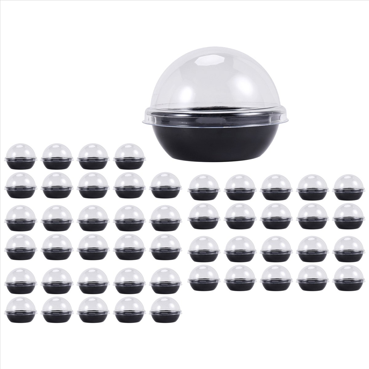 50 Pack Clear Plastic Mini Cup - огляд і ціна Packaging