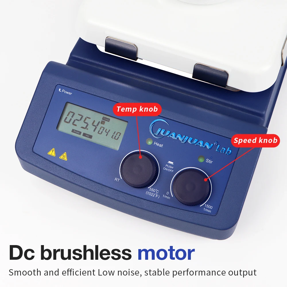 550℃ Heating Magnetic Stirrer  - огляд і ціна Lab Magnetic Stirrer Hot Plate