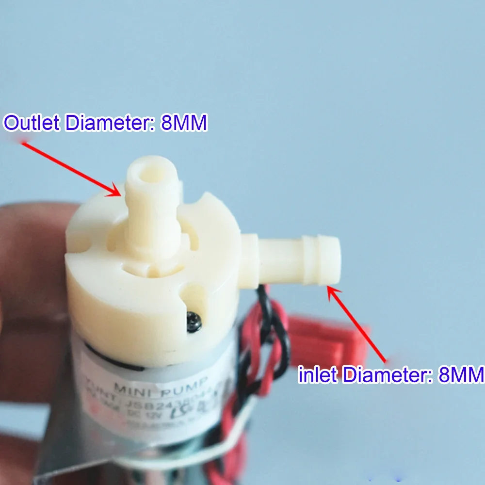 Mini 370 Self Suction Pump DC  - огляд і ціна Mini Peristaltic Pump 12V